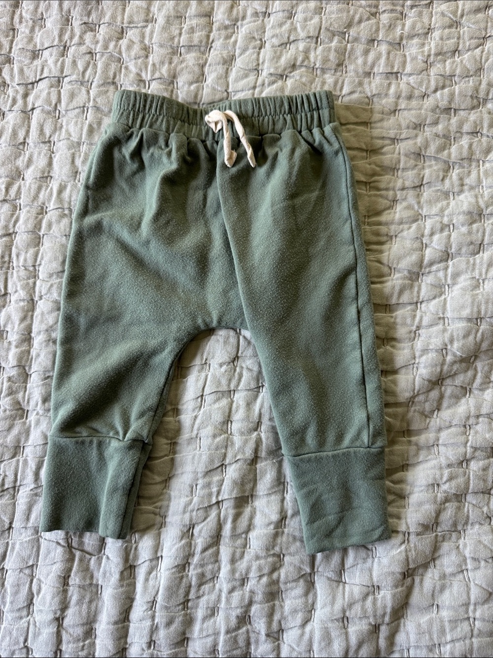 Kids Olive Green Pull-On Jogger Pants baby sprouts